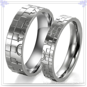 Jewelry Fashion Stainless Steel Couples Ring (HR3601)